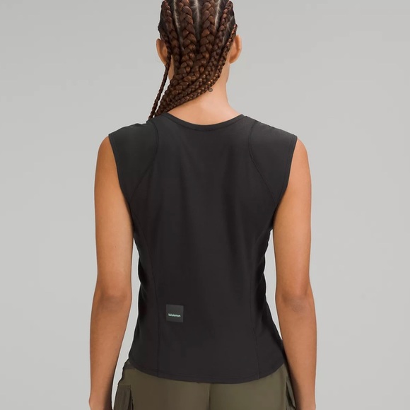 Lululemon Black Cap Sleeve Hiking Tank - Picture 3 of 9